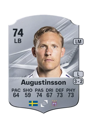 Augustinsson - 74 - Rare EA FC 27 card