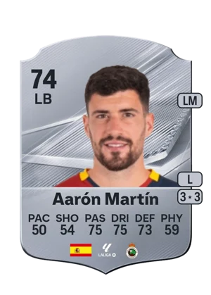 Aarón Martín - 74 - Rare EA FC 27 card