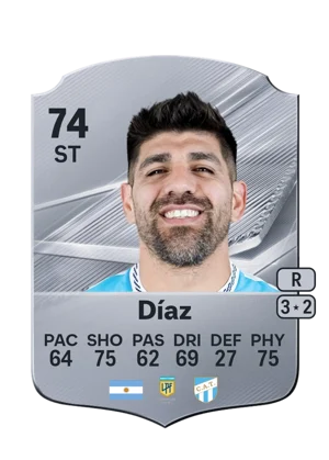 Díaz - 74 - Rare EA FC 27 card