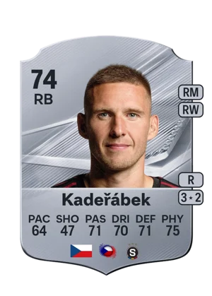 Kadeřábek - 74 - Rare EA FC 27 card