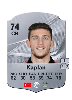 Kaplan - 74 - Rare EA FC 27 card