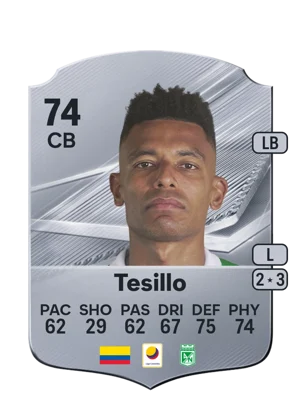 Tesillo - 74 - Rare EA FC 27 card