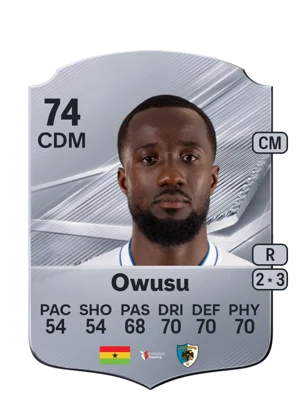 Owusu - 74 - Rare EA FC 27 card