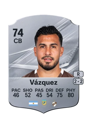 Vázquez - 74 - Rare EA FC 27 card