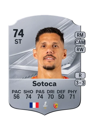 Sotoca - 74 - Rare EA FC 27 card