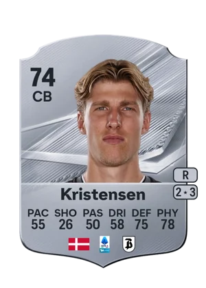 Kristensen - 74 - Rare EA FC 27 card