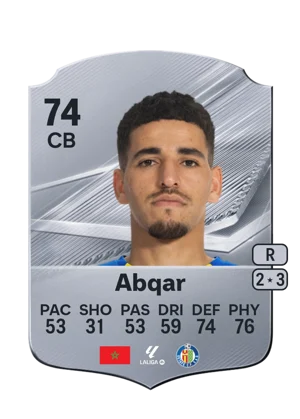 Abqar - 74 - Rare EA FC 27 card