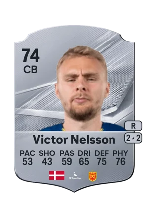 Victor Nelsson - 74 - Rare EA FC 27 card