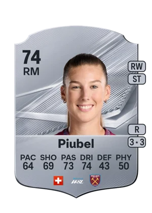 Piubel - 74 - Rare EA FC 27 card