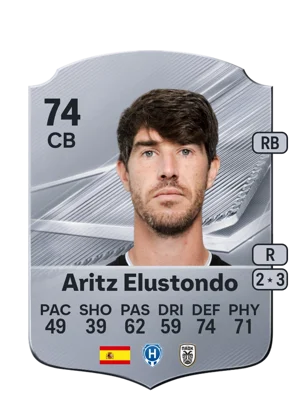 Aritz Elustondo - 74 - Rare EA FC 27 card