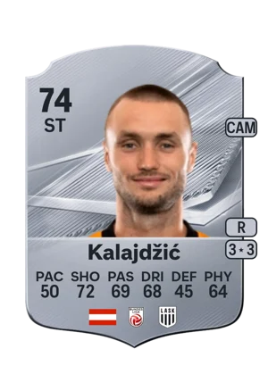 Kalajdžić - 74 - Rare EA FC 27 card