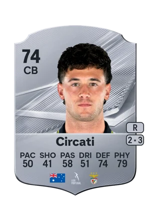 Circati - 74 - Rare EA FC 27 card