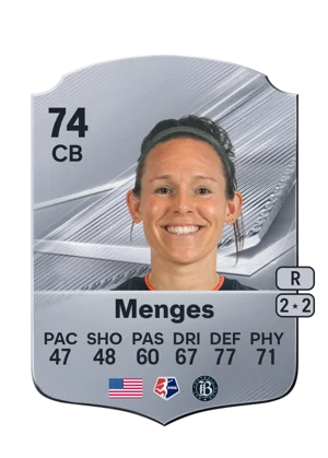 Menges - 74 - Rare EA FC 27 card