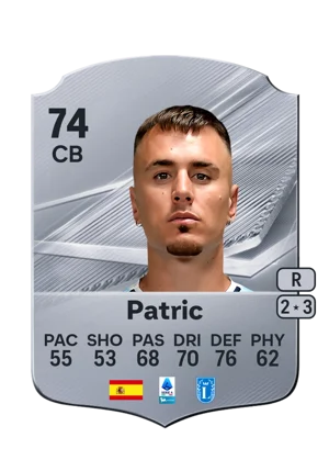 Patric - 74 - Rare EA FC 27 card