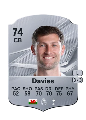 Davies - 74 - Rare EA FC 27 card