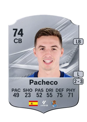 Pacheco - 74 - Rare EA FC 27 card