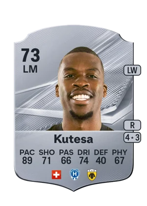 Kutesa - 73 - Rare EA FC 27 card