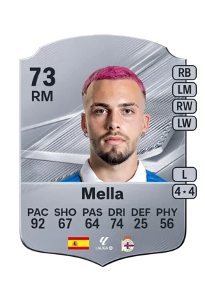 Mella - 73 - Rare EA FC 27 card
