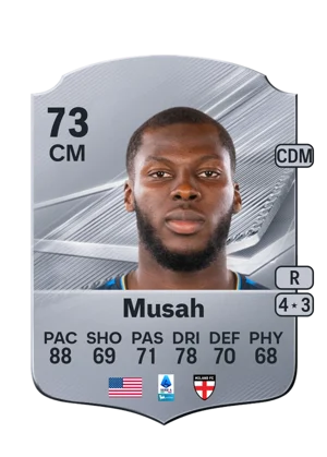 Musah - 73 - Rare EA FC 27 card