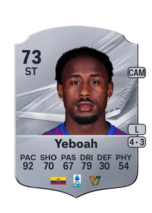 Yeboah - 73 - Rare EA FC 27 card