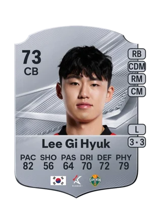 Lee Gi Hyuk - 73 - Rare EA FC 27 card