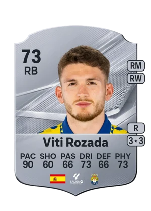 Viti Rozada - 73 - Rare EA FC 27 card