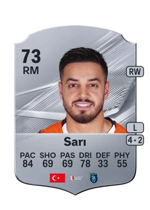 Sarı - 73 - Rare EA FC 27 card