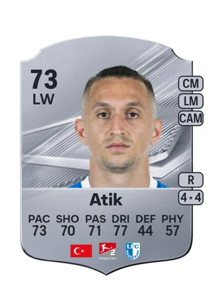Atik - 73 - Rare EA FC 27 card