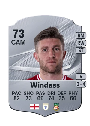 Windass - 73 - Rare EA FC 27 card