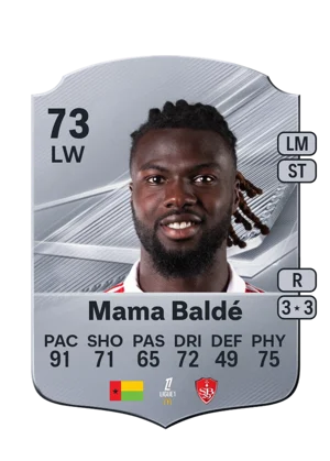 Mama Baldé - 73 - Rare EA FC 27 card