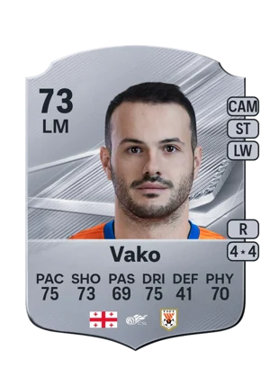 Vako - 73 - Rare EA FC 27 card