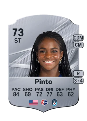 Pinto - 73 - Rare EA FC 27 card