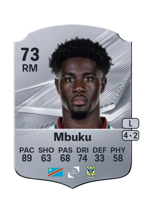 Mbuku - 73 - Rare EA FC 27 card