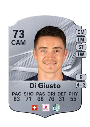 Di Giusto - 73 - Rare EA FC 27 card