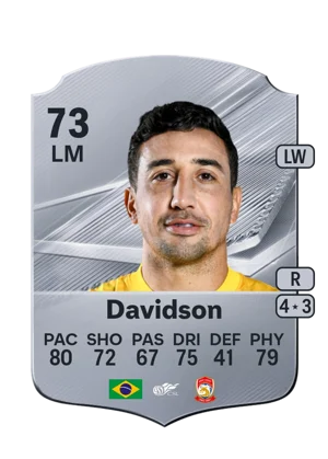 Davidson - 73 - Rare EA FC 27 card