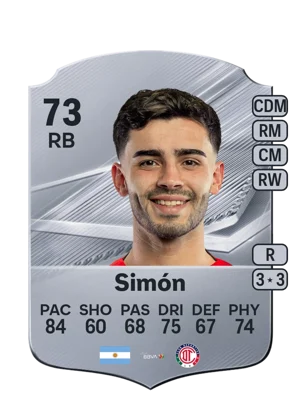 Simón - 73 - Rare EA FC 27 card