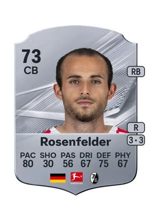 Rosenfelder - 73 - Rare EA FC 27 card
