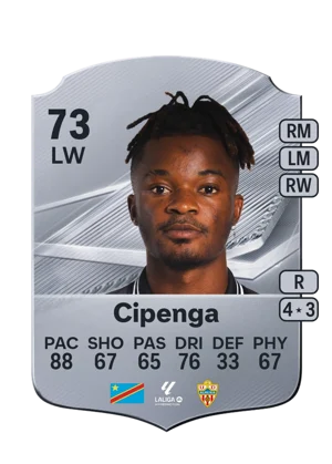 Cipenga - 73 - Rare EA FC 27 card