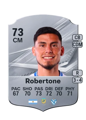 Robertone - 73 - Rare EA FC 27 card