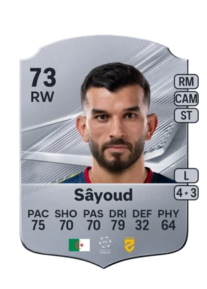 Sâyoud - 73 - Rare EA FC 27 card
