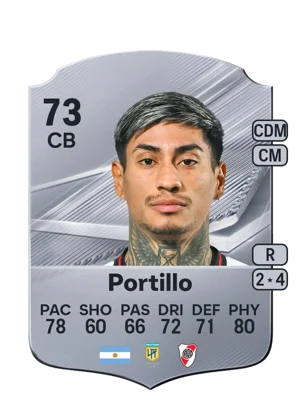 Portillo - 73 - Rare EA FC 27 card