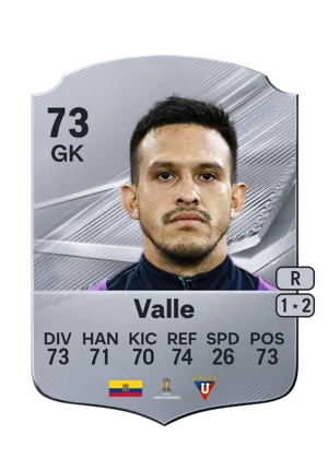 Valle - 73 - Rare EA FC 27 card