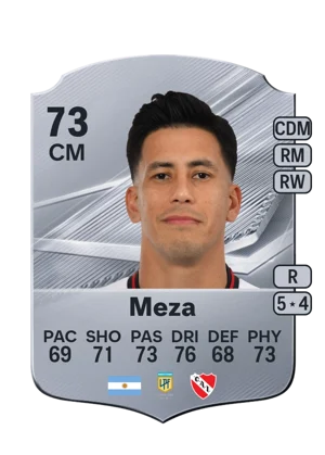 Meza - 73 - Rare EA FC 27 card