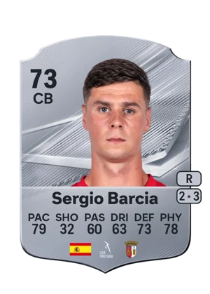Sergio Barcia - 73 - Rare EA FC 27 card