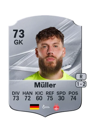 Müller - 73 - Rare EA FC 27 card