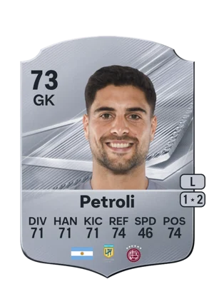 Petroli - 73 - Rare EA FC 27 card