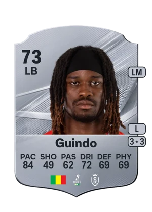 Guindo - 73 - Rare EA FC 27 card
