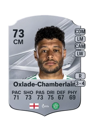 Oxlade-Chamberlain - 73 - Rare EA FC 27 card