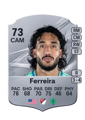 Ferreira - 73 - Rare EA FC 27 card