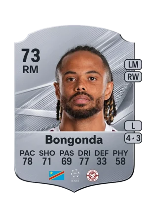 Bongonda - 73 - Rare EA FC 27 card